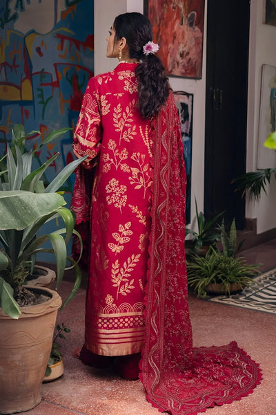 Nureh Maya Jacquard 3Piece Stitched Suit - 02