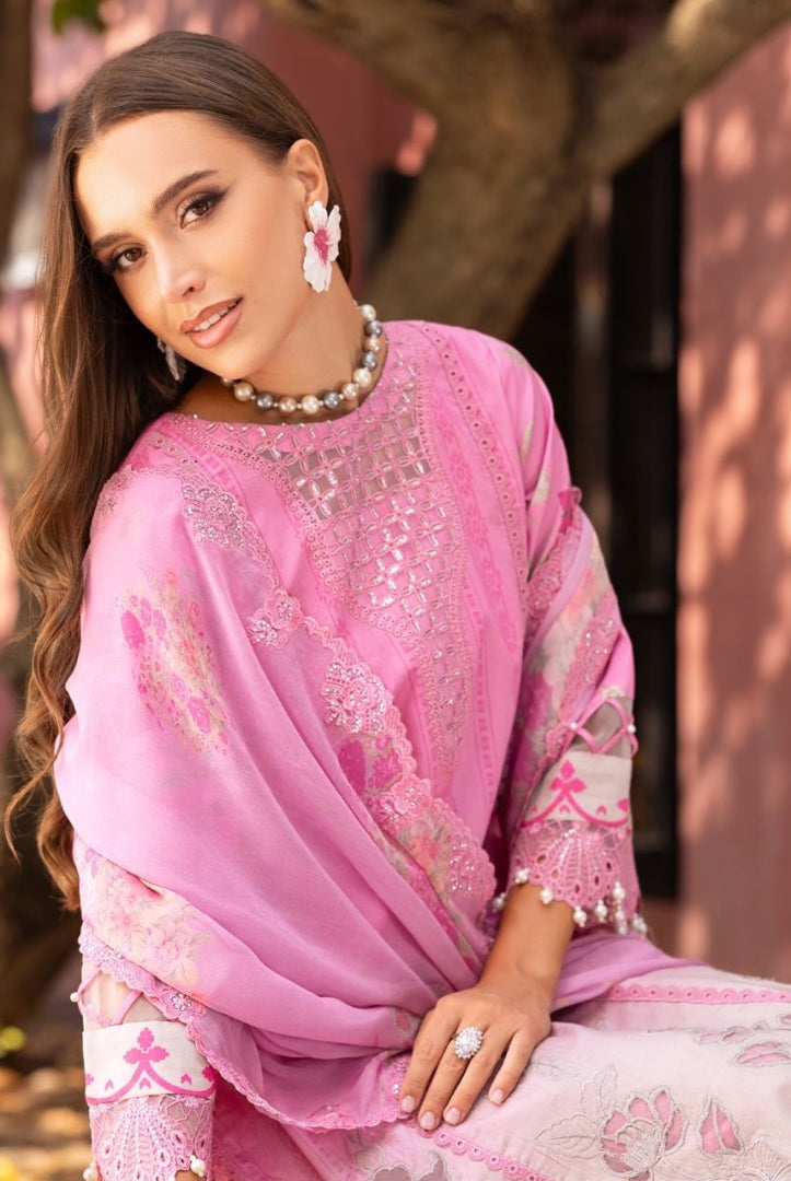 3 Piece Stitched Embroidered Lawn Suit From Charizma Sunshine Vol 1 Collection - 02