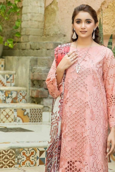 4 Piece Stitched Chikankari Lawn Suit By Johra Camila - 02