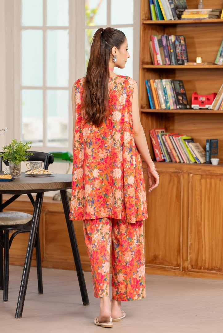 2 Piece Stitched Winter Linen Suit From Evie By Binaas - 02