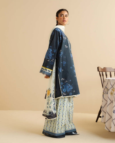 Coco Prints Drop Two By Zara Shahjahan 3 Piece Stitched Suit - 02