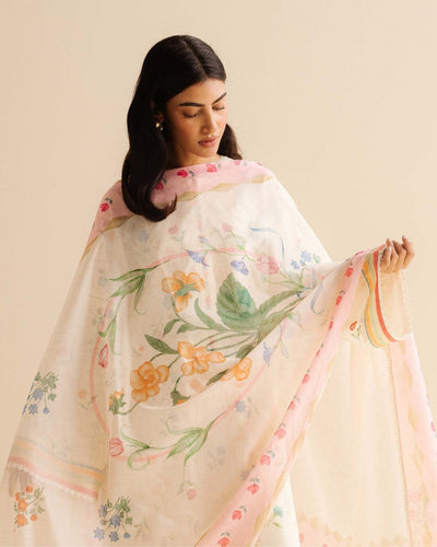 Coco Prints Drop Two By Zara Shahjahan 3 Piece Stitched Suit - 20