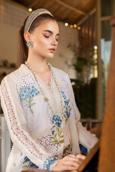 3 Piece Stitched Printed Lawn Suit From Maria.B M.Prints Spring Summer'25 Collection - 22