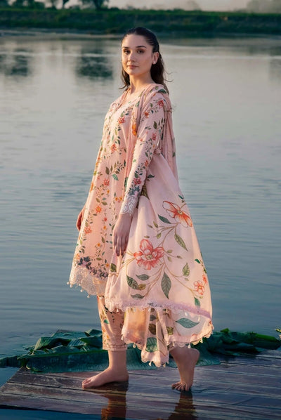 3 Piece Stitched Embroidered Suit By Ravi Kinare Collection From M.Basics By Maria.B - 23