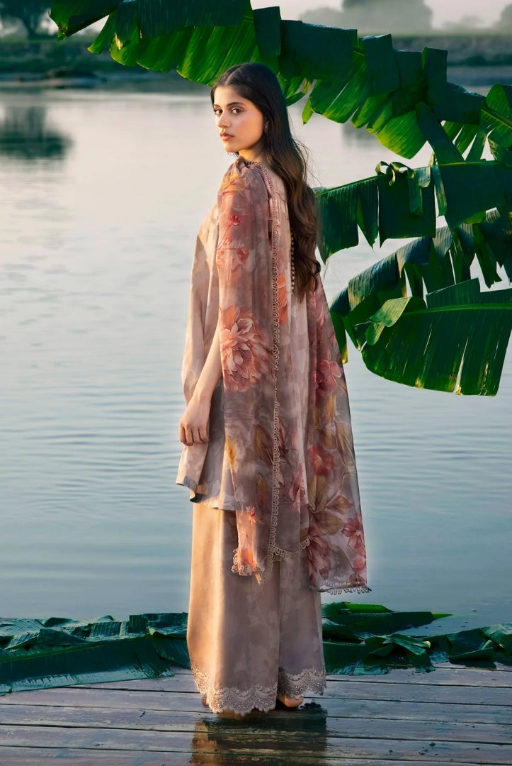 3 Piece Stitched Embroidered Suit By Ravi Kinare Collection From M.Basics By Maria.B - 24