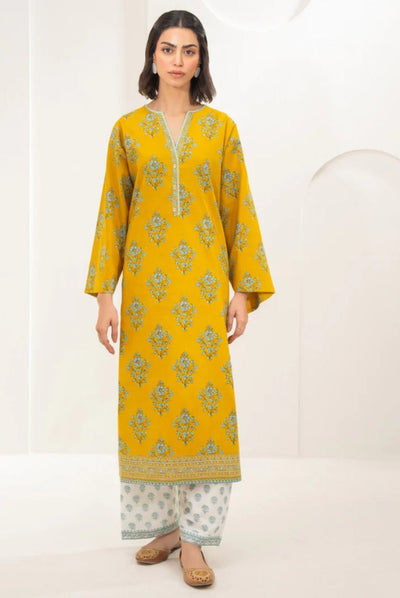 2 Pc Stitched Printed Lawn Suit By Limelight Summer Collection - 24