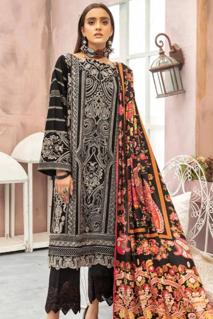 Wagma By Johra 3 Piece Stitched Suit – 01