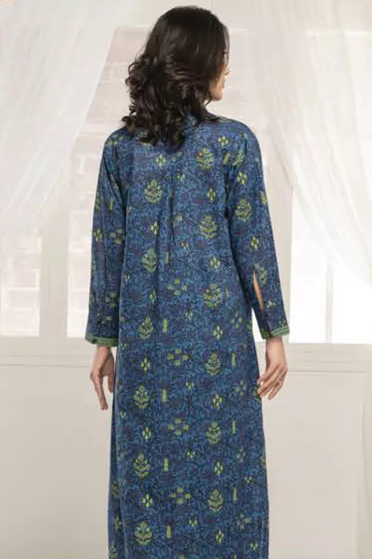 2 Piece Stitched Shirt By Limelight - BLUE