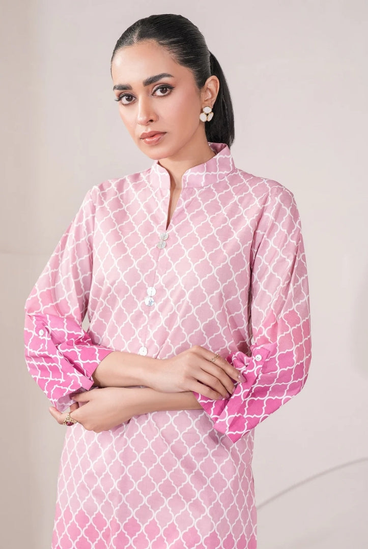 2 Pc Stitched Printed Lawn Suit By Limelight Summer Collection - 26