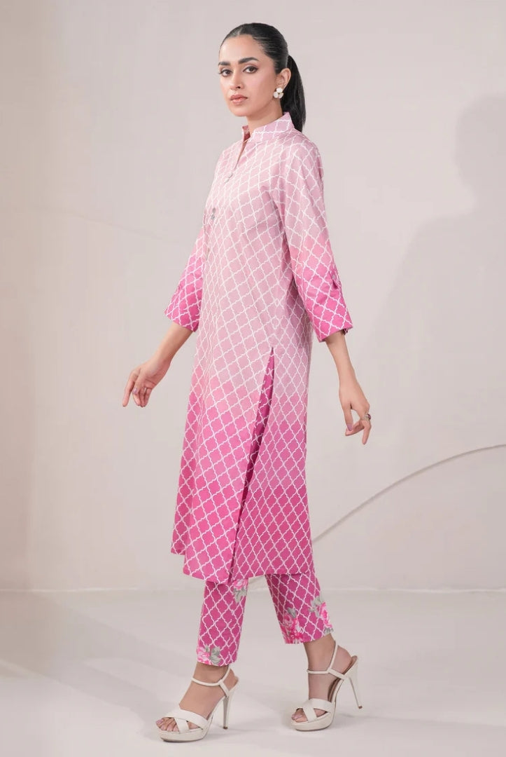 2 Pc Stitched Printed Lawn Suit By Limelight Summer Collection - 26