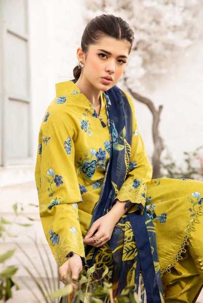 3 Piece Stitched Embroidered Suit From M.Basics By Maria.B Lawn Vol'1 Collection - 26
