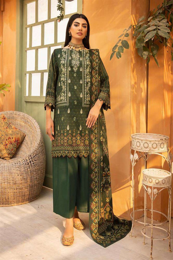 Zarqoon By Johra 3 Piece Stitched Suit – 07
