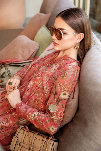 3 Piece Stitched Printed Lawn Suit From Maria.B M.Prints Spring Summer'25 Collection - 27