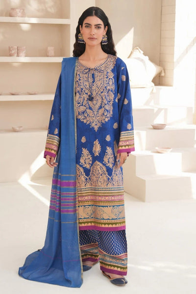 3 Pc Stitched Printed Lawn Suit By Limelight Summer Collection - 27