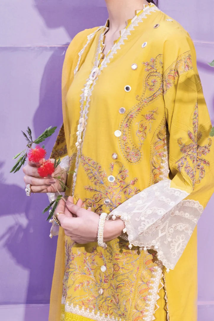 Muzlin By Sana Safinaz 3 Piece Stitched Suit - 33