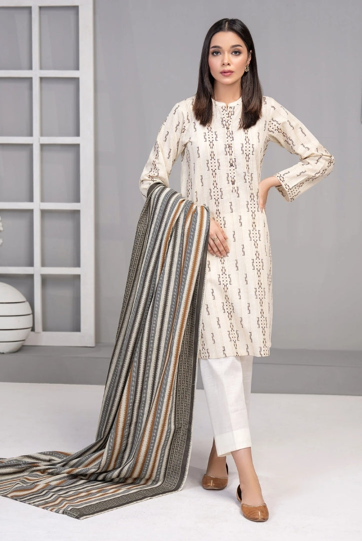2 Pc Stitched Printed Khaddar Suit By Limelight Winter Collection - 29