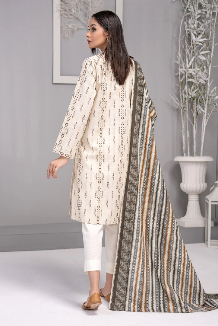 2 Pc Stitched Printed Khaddar Suit By Limelight Winter Collection - 29