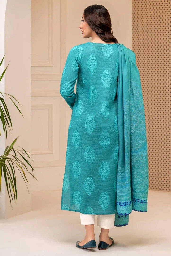 2 Pc Stitched Printed Khaddar Suit By Limelight Winter Collection - 35