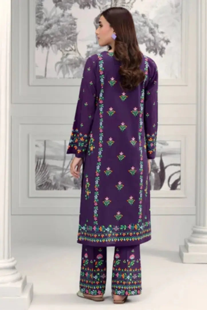 2 Pc Stitched Printed Khaddar Suit By Limelight Winter Collection - 38
