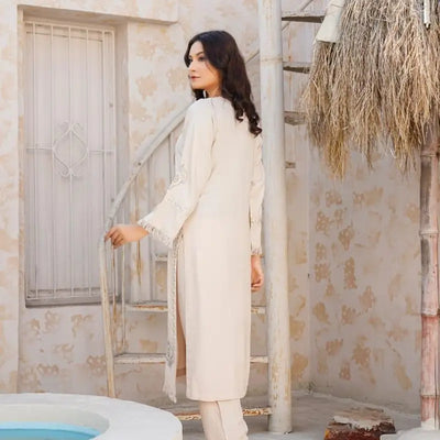 2 Piece Stitched Luxury Embroidered Suits Collection From Iqra By Anarkali - 08