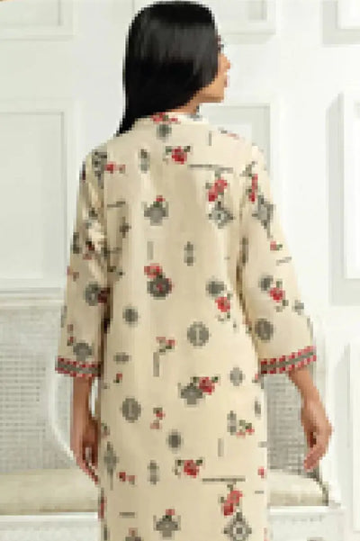 2 Piece Stitched Printed Lawn Suit By Limelight - 07
