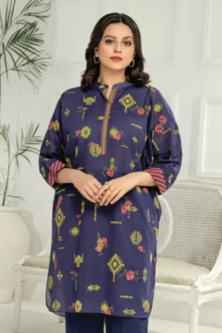 2 Piece Stitched Printed Lawn Suit By Limelight - 08