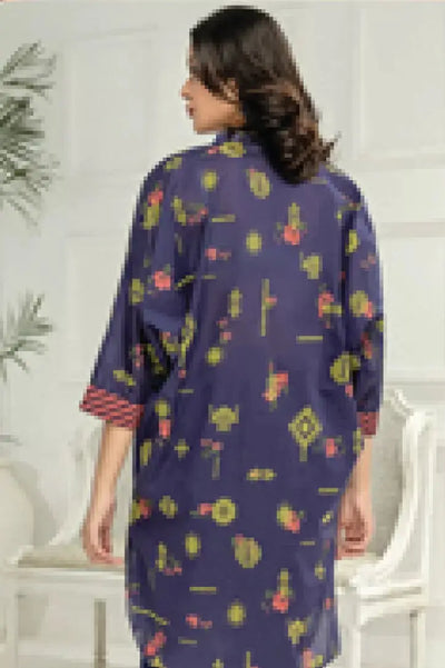 2 Piece Stitched Printed Lawn Suit By Limelight - 08