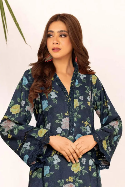 2 Piece Stitched Printed Winter Suits Collection From Inaaya By Johra - 03