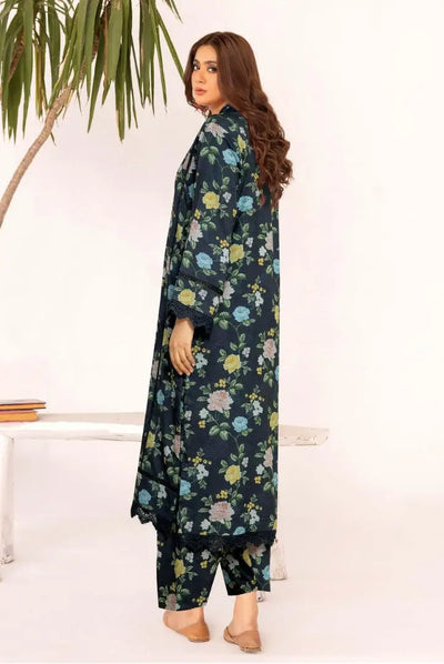 2 Piece Stitched Printed Winter Suits Collection From Inaaya By Johra - 03