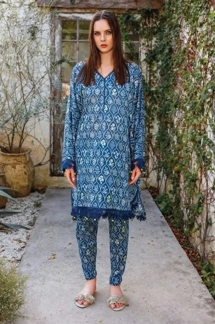 2 Piece Stitched Suit By M.Basics - 17