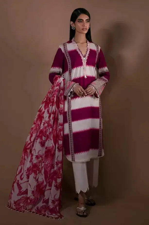 2 Piece Stitched Suit By Sana Safinaz Mahay - 06