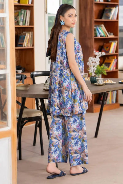 2 Piece Stitched Winter Linen Suit From Evie By Binaas - 04