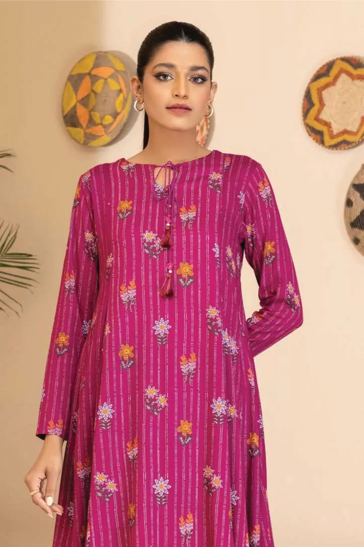 1 Piece Stitched Shirt By Limelight - PINK