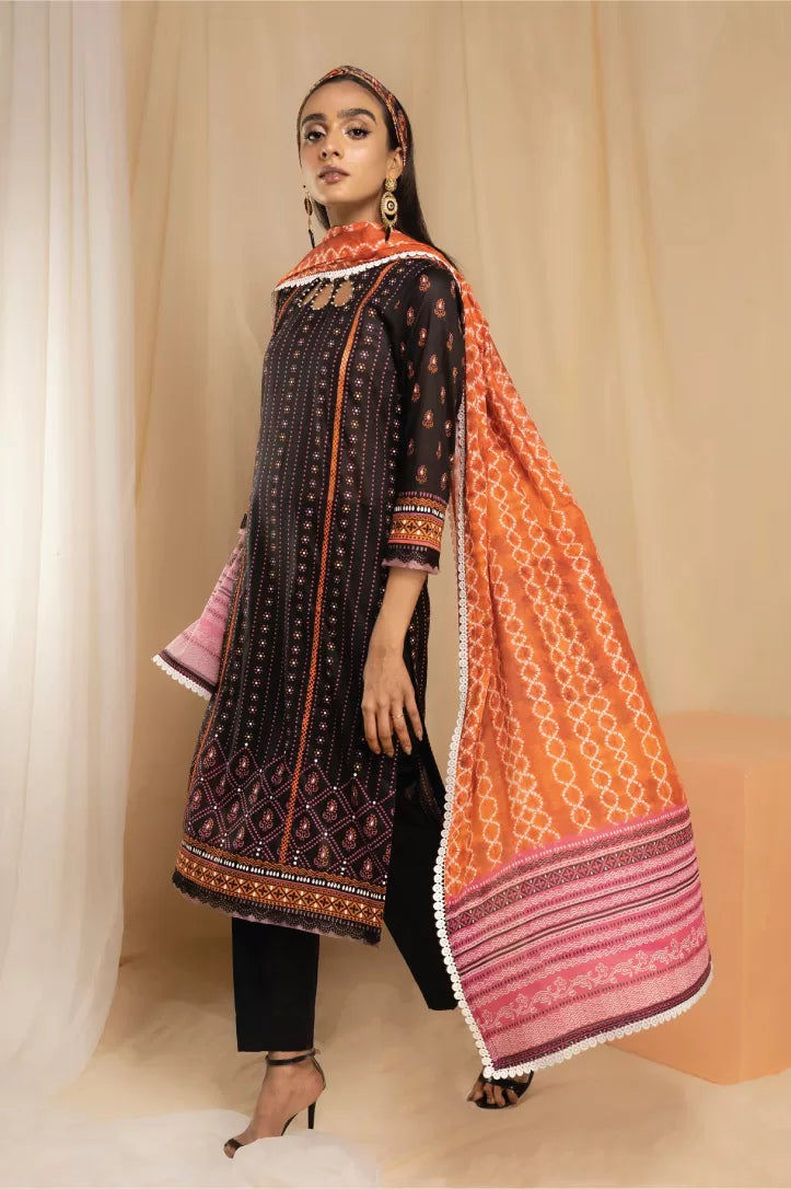 3 Piece Stitched Suit By LSM Komal Lakhany - AN-00775