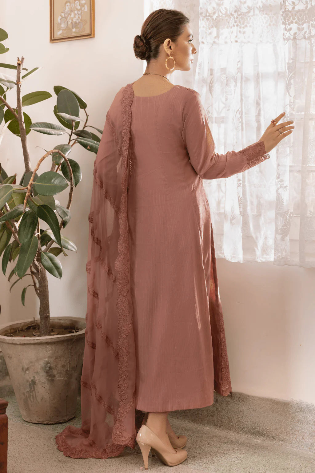 Dastaan By Iznik 3 Piece Stitched Suit - ADA