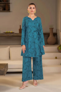 1 Pc Stitched Printed Khaddar Shirt By Limelight Winter Collection - 03