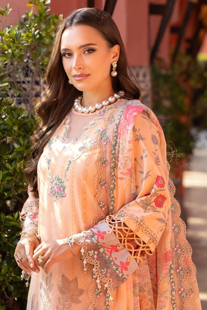 3 Piece Stitched Embroidered Lawn Suit From Charizma Sunshine Vol 1 Collection - 03