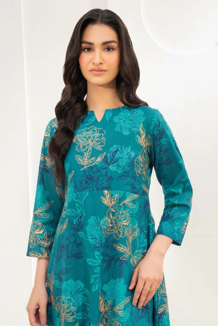 2 Pc Stitched Printed Lawn Suit By Limelight Summer Collection - 03