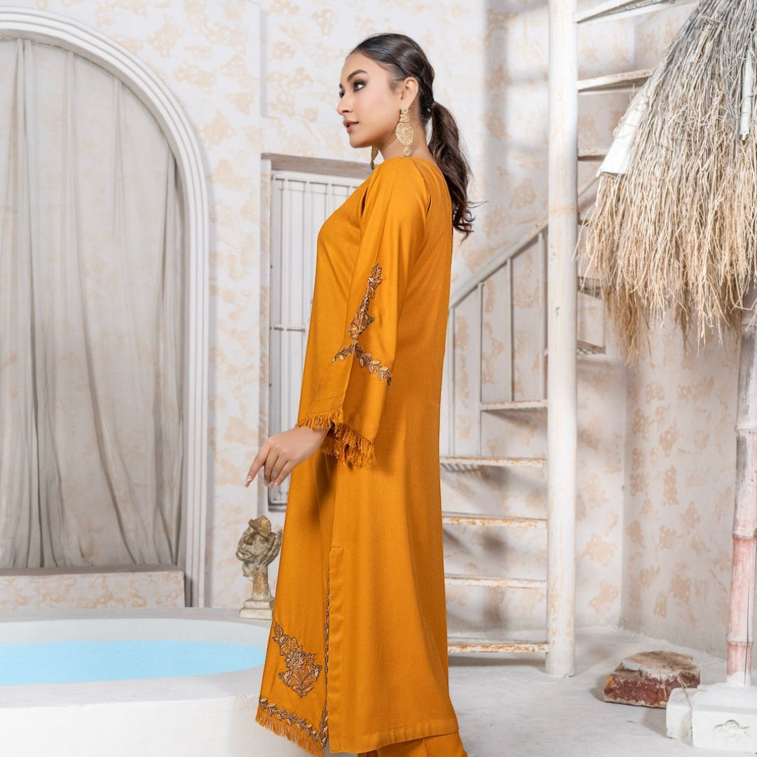 2 Piece Stitched Luxury Embroidered Suits Collection From Iqra By Anarkali - 03