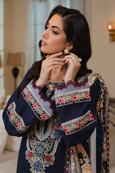 3 Pc Stitched Embroidered Khaddar Winter Collection'24 From Stella By Mahnur - MASHAAL