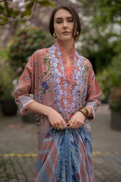 3 Piece Stitched Embroidered Printed Lawn Suit From Sobia Nazir Basics'25 Collection - 03