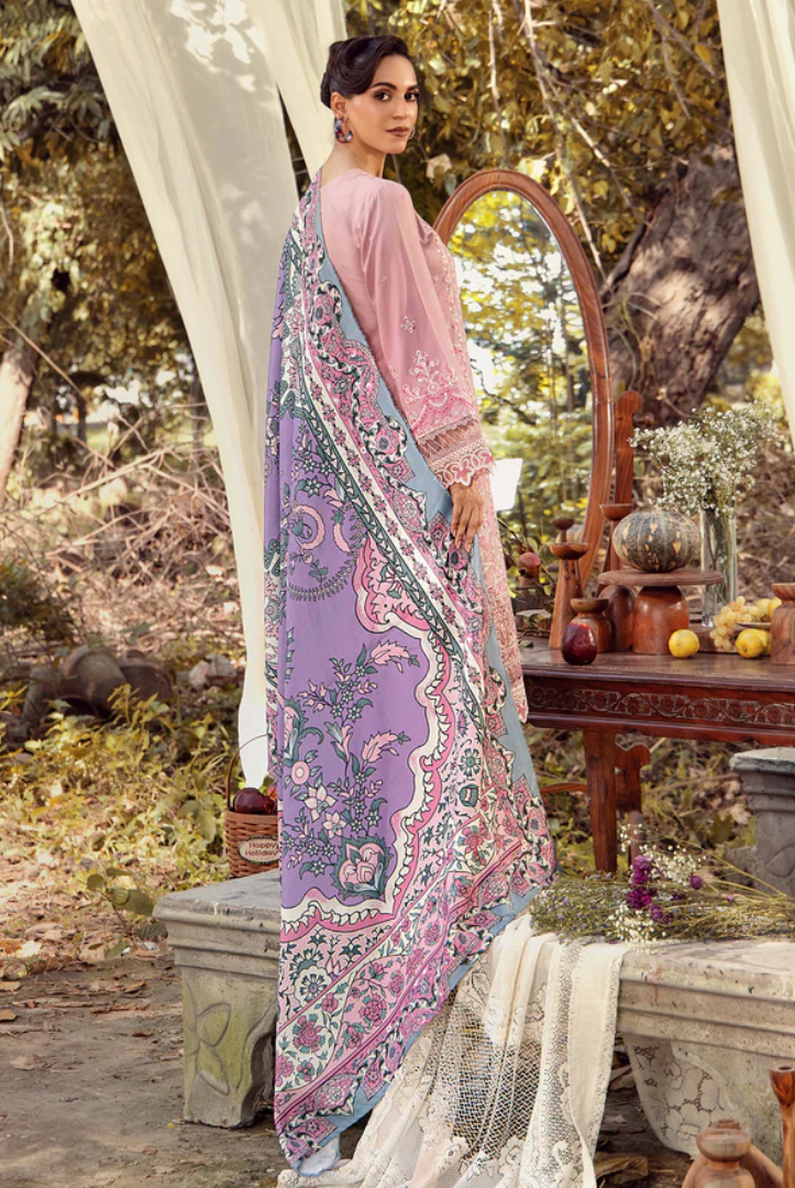 3 Piece Stitched DHANAK RTW Vol-02 BY ADAN'S LIBAS - 7794