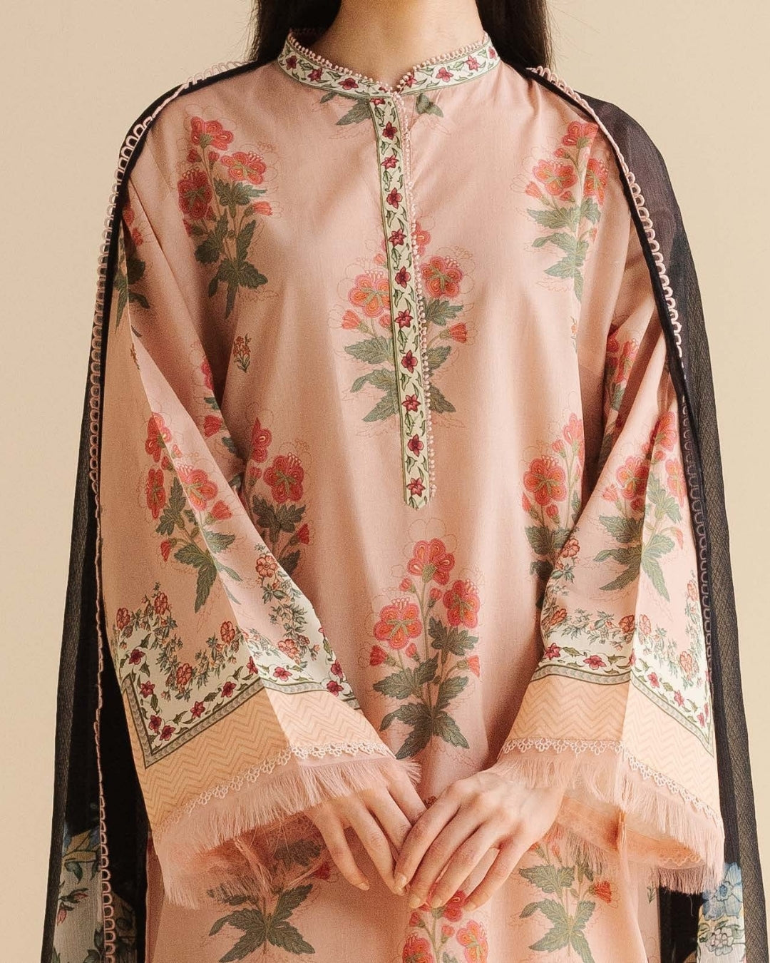 Coco Prints Drop Two By Zara Shahjahan 3 Piece Stitched Suit - 03