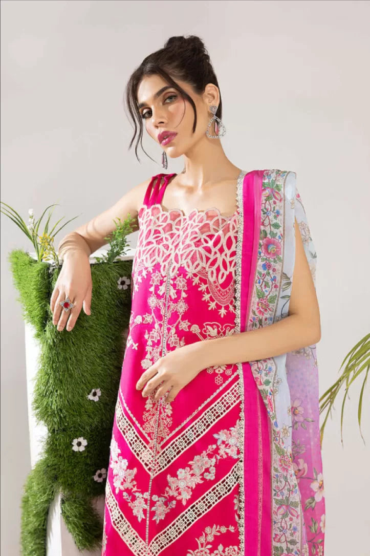 Aleyna By Asifa & Nabeel 3 Piece Stitched Suit - 04