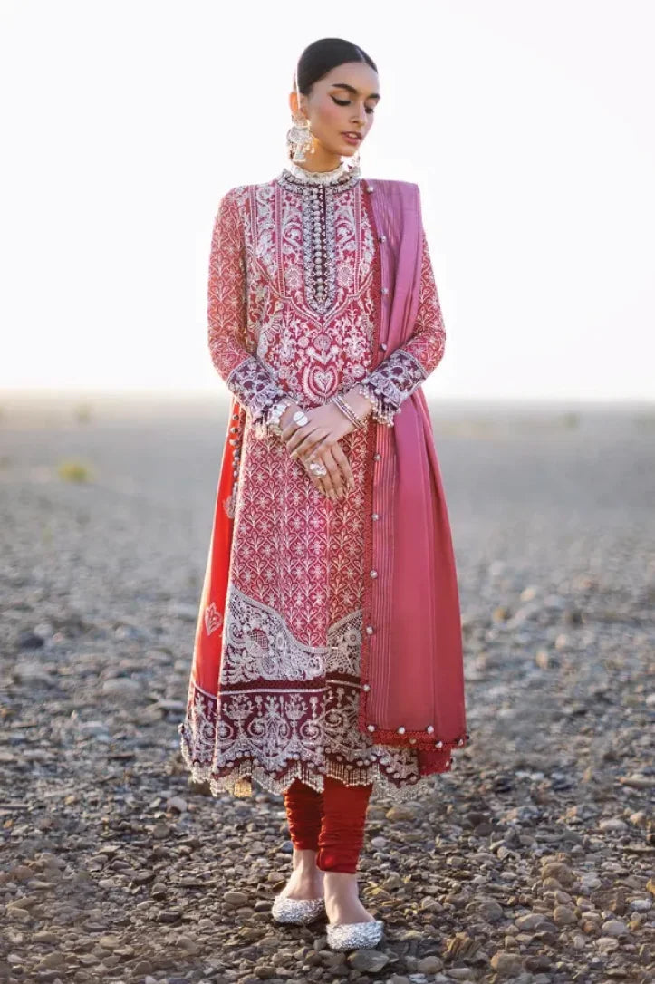 3 Piece Stitched Luxury Lawn Suit By Sana Safinaz - AN-00967
