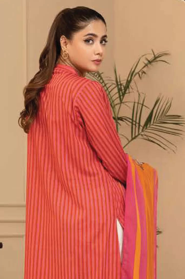 2 Piece Stitched Suit By Limelight - PINK