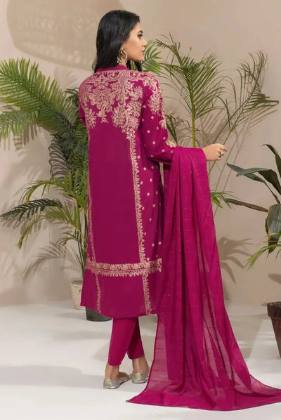 3 Pc Stitched Printed Khaddar Suit By Limelight Winter Collection - 49