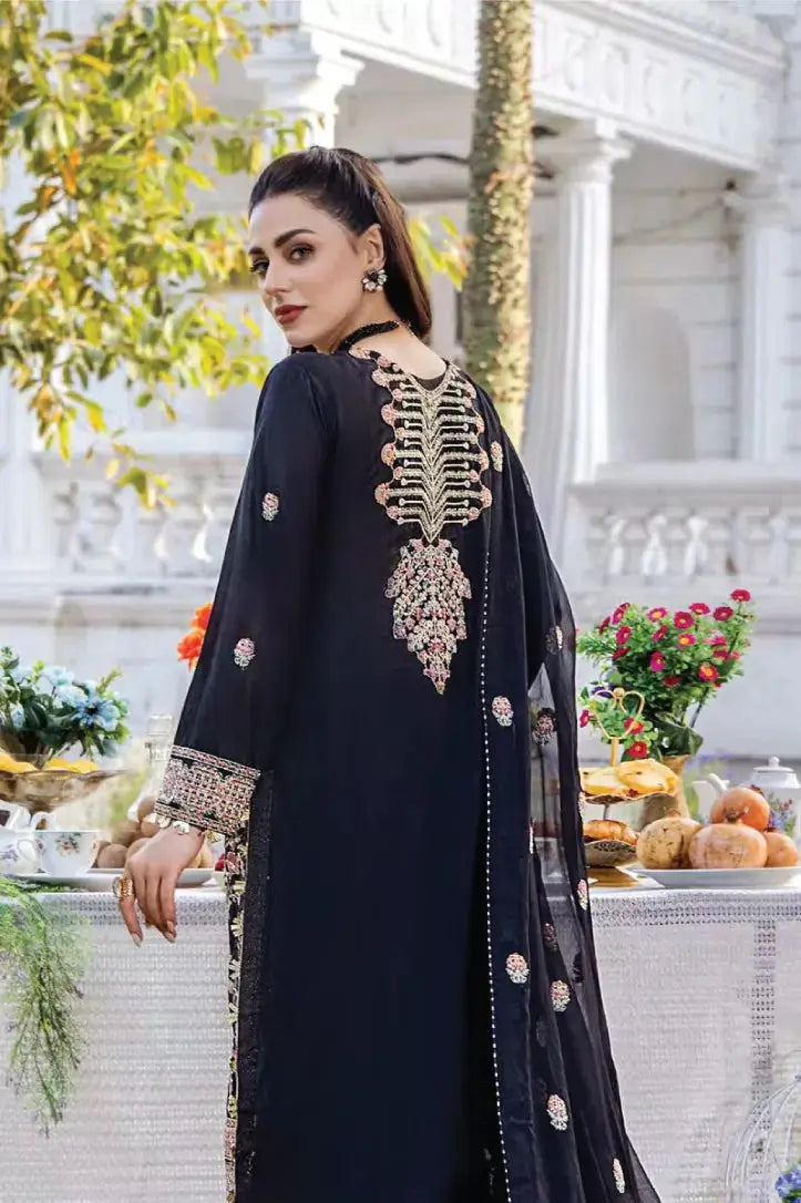 3 Piece Eshaisha Festive Lawn Embroidered Collection - 10