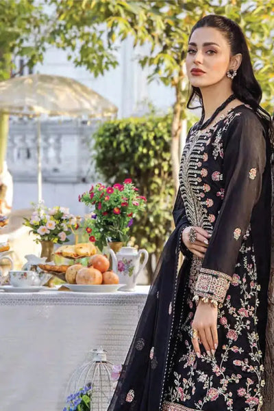 3 Piece Eshaisha Festive Lawn Embroidered Collection - 10