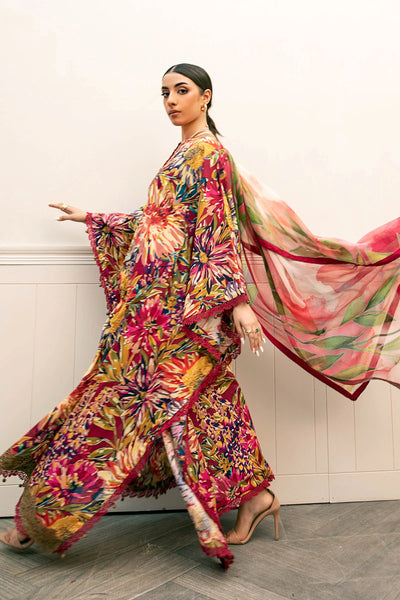 3 Piece Stitched Embroidered Lawn Suit From Maria.B By M.Basics Eid Collection'25-15